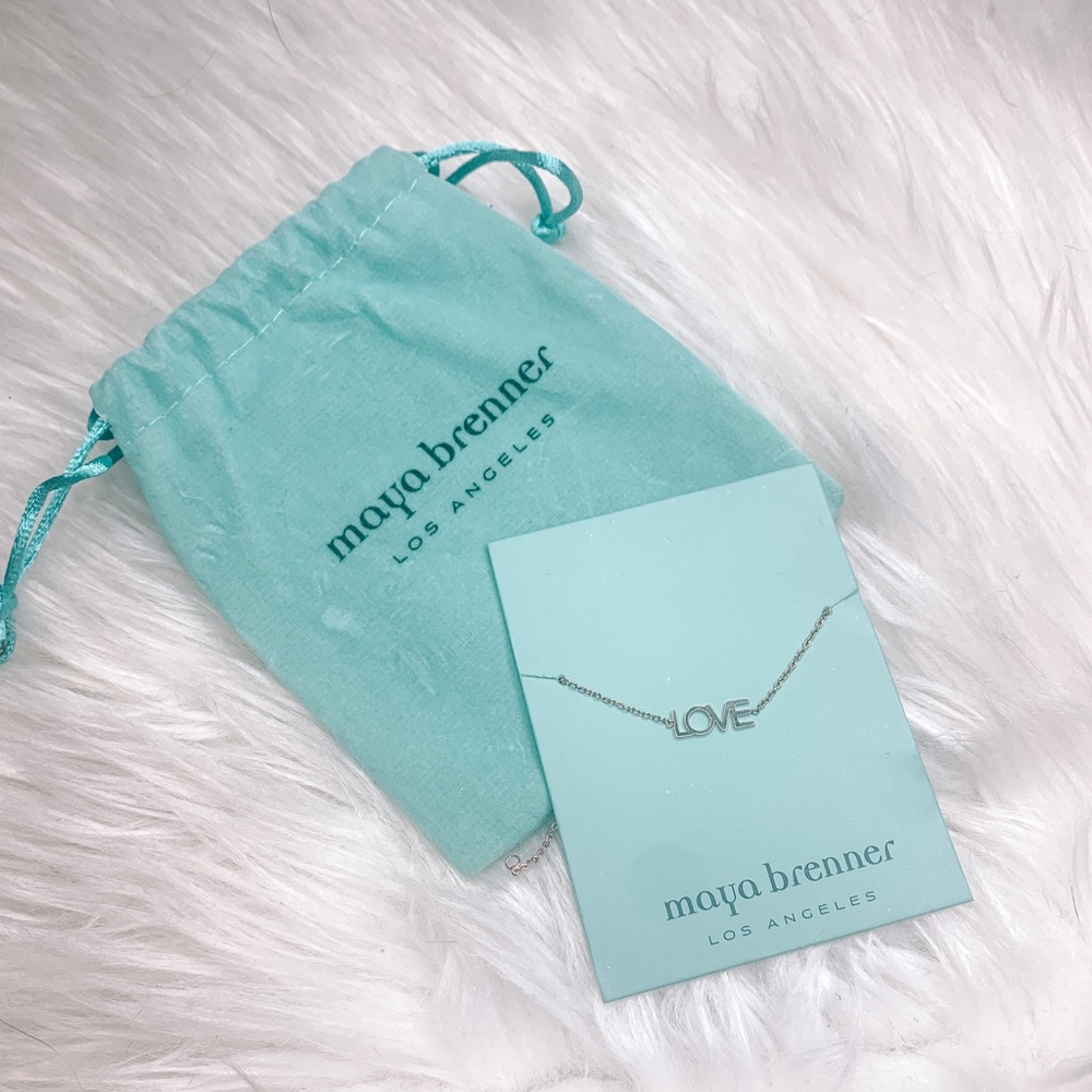 Maya Brenner Delicate “Love” Bracelet